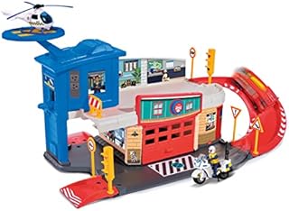 Simba - Fireman Sam - Police Fire Station - 2 Universe of the Series - 4 Vehicles Included - Many Accessories - Ages 3 Years and Above - 203097007