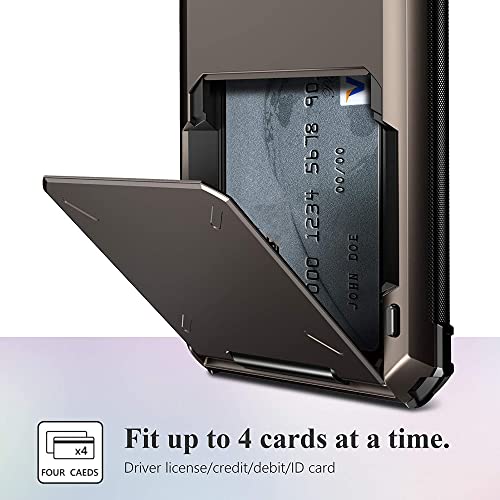 Capa para suporte de slots de cartão de carteira para iPhone 12 Mini 12 11 Pro Max 7 8 Plus X XS Max