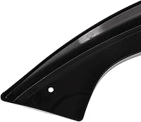 Vista 9 de SCITOO Difusor Separador Canard Parachoques Trasero Izquierdo Derecho Negro Brillante Faldón Alerón Inferior Labio de Parachoques Separadores