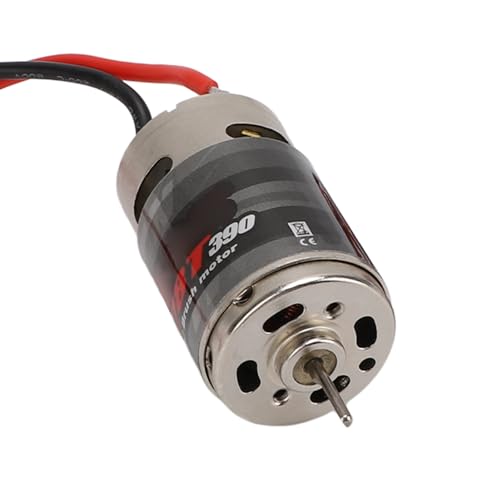 HaloVerde RC Brushed Motor ESC Set with 28T 390 Brushed Motor and 30A Brushed ESC, 20500rpm Speed, Forward/Reverse/Brake for 1/16 / 1/18 RC Car Boat - Image 8