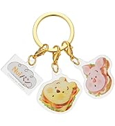 Disney Character Nui Pan 3 Row Acrylic Key Chain Sandwich
