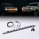 Putco Luminix Ford Bronco LED-Kühlergrill-Emblem – passend für Ford Bronco 2021–2024 – ohne Frontkamera