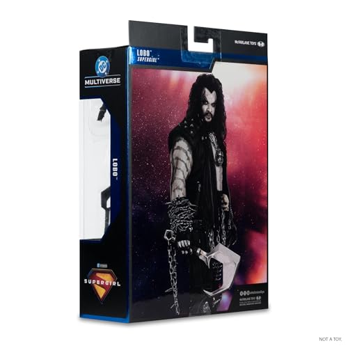 McFarlane DC Multiverse Lobo (Supergirl Movie) 7in Action Figure (Deluxe Theatrical Edition) Toys