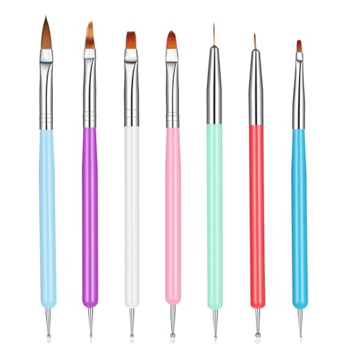 7 Pcs Food Paint Brush Cookie Decorating Tools Food Brushes for Cooking for Pastry Cookie and Cakes Decoration Candy Decorating Baking Fondant Decoration