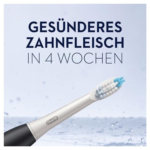 Oral-B Pulsonic Slim Luxe 4500 Elektrische Schallzahnbürste/Electric Toothbrush, 2 Aufsteckbürsten, 3 Putzmodi für Zahnpflege und gesundes Zahnfleisch, Reiseetui, Designed by Braun, matt schwarz – Bild 3
