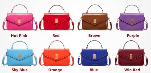 JHVYF Cute Mini Purses for Women Satchels Bags Ladies Fashion Crossbody Handbags Mini Trendy purse mini bags for women Red