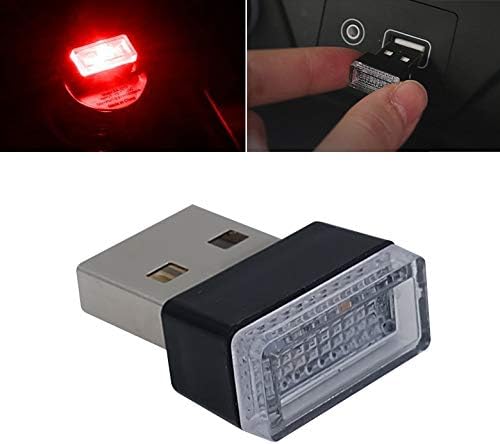 USB Portable Color Atmosphere Lights, LED,Car, Home, Computer and Other USB Jack, Compact