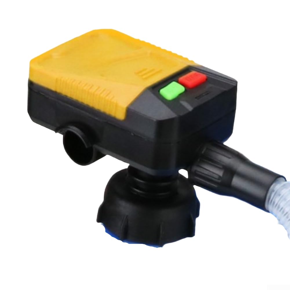 Pompa Trasferimento Carburante Auto-Arresto 3.2 GPM | Sensore auto-arresto, previene trabocchi, trasferimento per sicuro, 3.2 GPM, ideale per e diesel