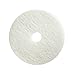 Boss Cleaning Equipment B200581 White Polish Pad, 13"