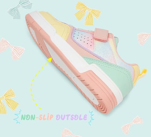 Lucky Step Kid'S Slip On Sneaker Comfort Casual Running Tennis School Low Top Sneaker Strap Athletic Walking Shoes For Children/Boys/Girls thumb #2