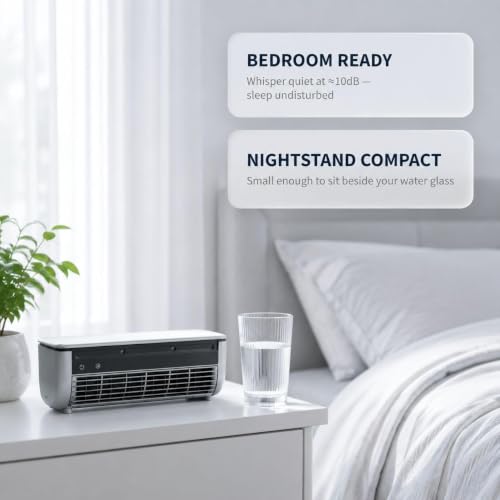 Ventilador portátil para mini aire acondicionado split de pared con nebulización blanca 8
