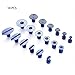 Produktbild SAXTEL Reparaturwerkzeug-Set Mini Pad Entfernung Hagel Dent Manueller Abzieher Tabs Saugnapf Teil Lacklos Auto Karosserie Heber Zubehör, blau, Free Size