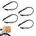 4 Pezzi Cinghie Elastiche,Corde Elastiche con Ganci,Elastici Porta Pacchi,Cinghie Elastiche, Cavi Elastici,per Motociclette, Biciclette, Bagagli