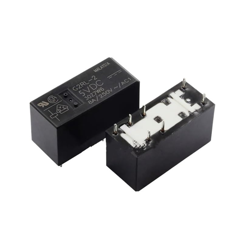 Relais GR2L-1-E-12VCD Éviter Surchauffe Circuit Commande Puissance 5 Pièces