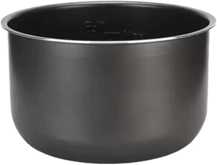 Electric Pressure Cooker Liner 4L/5L/6L Non-stick Rice Pot Gall Black Crystal Inner Accessories Cooker Parts Suit，compatible For Midea(6L)