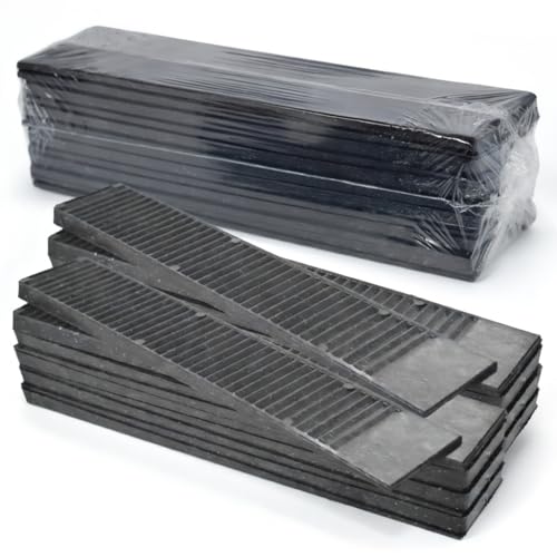Cuñas de nivelación de plástico de 8 pulgadas para carpintería de ventanas y marcos de puertas