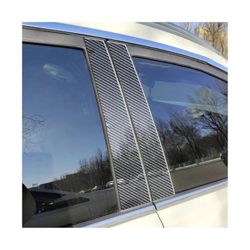 Bande carbone piliers B C Range Rover L322 protection élégante