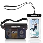 COLOCASTLE Bolsa Impermeable y Funda Impermeable M...: ⛷【100% resistente al agua】esta bolsa impermeable y la funda impermeable para teléfono tienen un excelente rendimiento de sellado impermeable, certificación de laboratorio IPX8 hasta 10 metros bajo el agua durante una hora, mantienen sus cosas totalme...