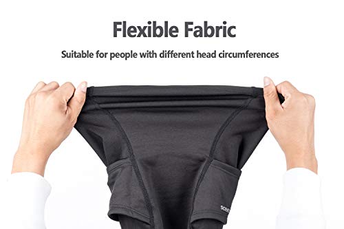 ROCKBROS-Ski-Mask-Windproof-Cycling-Balaclava-Thermal-Neck-Gaiter-Full-Face-Mask-Warm-Polar-Fleece-Headwear-Mulfifunctional-Scarf-Skiing-Motorcycling-Fishing-Black