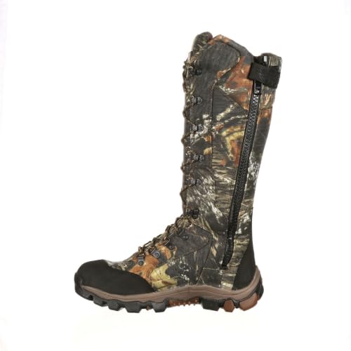 Image of ROCKY Men's Camouflage Waterproof Side-zip Snake Boots