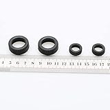 20 Stück x Reifen KUENCE 20PCS RC Schlepper Anti-kollision Reifen Durchmesser 19mm/28mm Miniatur Rad Mircro Simulierte Reifen Dekoration Teile for Boot Modell (Color : Diameter 19mm)