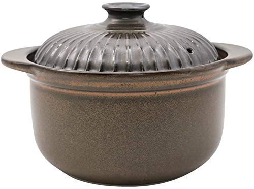 Casserole with Lid Casserole with Lid Ceramic Stew Pot Premium Steam Soup Bowl Steaming Cup Ceramic Casserole Hot Pot Clay Pot Rice Pot Clay Pot for Chicken Soup Bird's Nest C (A 4.1l)