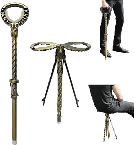 Canne Pliante Aluminium Ultra-légère - Béquille De Marche Portable Pour Extérieur - Neuf