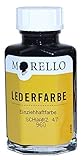 40ml Morello Einziehhaftfarbe Lederfarbe 40ml Schwarz