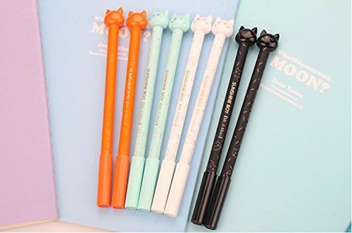 Cat Pens, Japanese Stationery School Supplies (8 pcs/set)