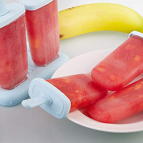 Eisform Ewige Eis am Stiel, 6 Popsicle Eisförmchen