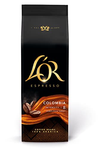 L'OR Espresso Colombia Café en Grano Natural 100% Arábica - Intensidad 8 | 500g