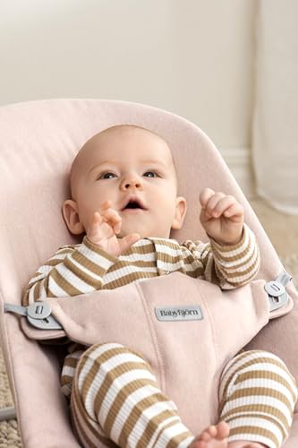 BabybjöRn Sdraietta Bliss, Tessuto MéLange, Rosa Chiaro - 3