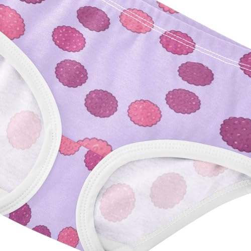 Girls' Underwear Purple Bayberry Fruit Toddle Brief Panties 2-8 Years 203005854