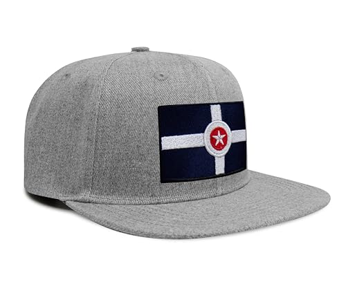 Image of International Tie City Hat for Men and Women, Adjustable Snapback Trucker Baseball Cap with Embroidered Patch