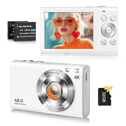 Compact 4K Digital Camera for Vlogging