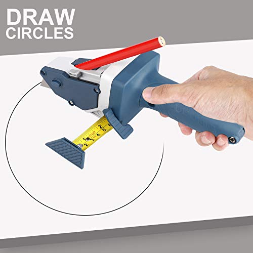 image for Famyfamy Gypsum board cutter, multi-function manual measuring tool wit