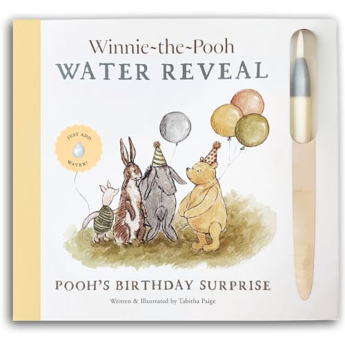 Image of Winnie-the-Pooh: Pooh's Birthday Surprise: A Water Reveal Book (Tabitha Paige Children's Book Series)