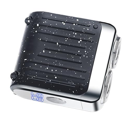 Djowyh Maquinillas De Afeitar Recargables Para Hombre,Recortadora Facial Con Pantalla Digital - Maquinilla De Afeitar Eléctrica Impermeable Con Doble Anillo Para Hombres Y Mujeres, Aseo Diario, Viaje,