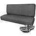 Kistrba Truck Bench Seat Cover Compatible with 1961-1987 Chevy C10/20 & K10/20, Heavy Duty Knitted Fabric with Sponge Seat Cushion
