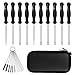 Jtron 10 Pcs Carburetor Cleaning Tool Screwdriver Kit for Common 2 Cycle Carburator Adjustment Small Engine Carb Tune up Adjusting Tool-