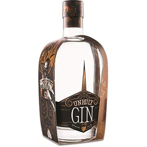 Wayward Unruly Gin 70 cl, Erfrischender kanadischer Premium Dry Gin, hergestellt aus biologischen und regionalen Pflanzenstoffen und Honig aus Vancouver Island Cover