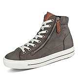 paul green damen sneaker grau Halbschuhe,Straßenschuhe,Strassenschuhe,Sportschuhe,Freizeitschuhe,knoechelhoch,high-top