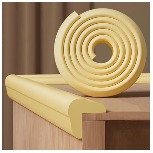 Protectores de bordes de espuma autoadhesivos, tiras de seguridad multifuncionales para muebles, camas, armarios, escaleras y mascotas, solución a prueba de niños y seguridad en el hogar