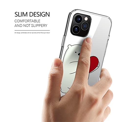 Phone Case We Accessories Bare Protect Bears Cover Ice Shockproof Bear Tpu Compatible With Iphone 14 Pro Max 13 12 Mini 11 X Xs Xr 8 7 6 6S Plus Galaxy Note S9 S10 S20 S21 Ultra Plus #TOP1