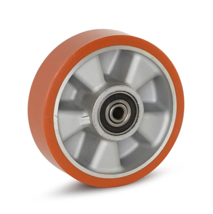 DTR Roue en PU pour charges lourdes 800 kg 200 x 50, notamment pour roue jockey