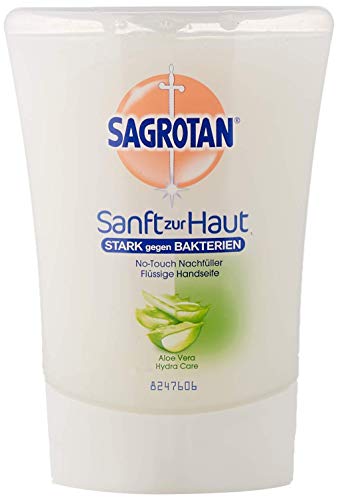 Sagrotan No-Touch Nachfüller Aloe Vera, Flüssige Handseife, 1er Pack (1 x 250 ml)