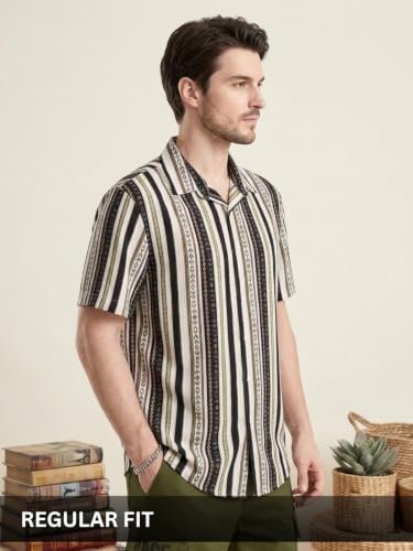 Image of Leriya Fashion Shirt for Man Solid Casual Summer | Half Sleeve Polycotton Formal Shirts | Men Slim Fit Stylish Shirt's | Regular Fit Office Party Outfit