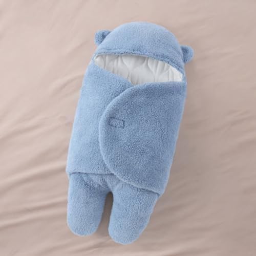 Demanca ベビー おくるみ 新生児 スリーパー 寝袋 おくるみ 柔らかく おくるみ 夏 通気性 ベビー用品 出産準備 出産祝い 新生児 赤ちゃん 夜泣き対策 ベビー布団 抱っこ布団 新生児用 赤ちゃんの寝袋 (2,3M(78cm*62cm))