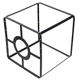 Construction robuste en fer : doté d’un anneau de support d’abat-jour en fer, le support d’abat-jour résiste à la déformation et maintient la forme de l’abat-jour stable pour une durée de vie prolongée