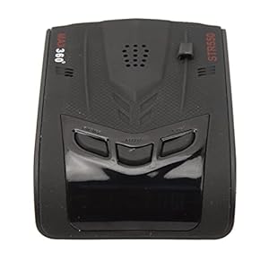 Laser Radar Detector, Extreme Long Range Car Radar Detector 360 Degree Detection Voice Prompt Quick Response 16 Band Speed Tester